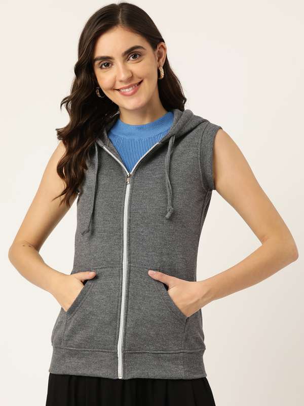 Sleeveless Hood For Women Sweatshirts Buy Sleeveless Hood For
