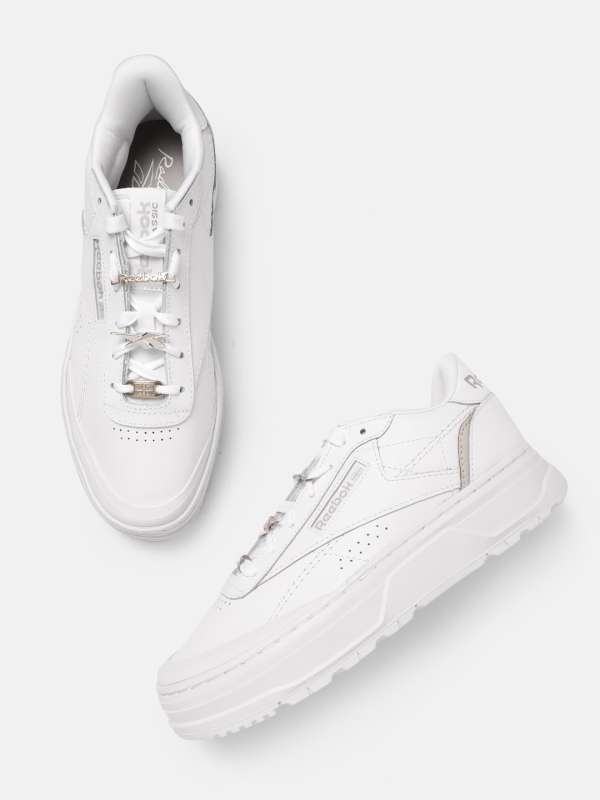 Reebok Classic White So Leather Sneakers Buy Reebok Classic White So Leather Sneakers online in India