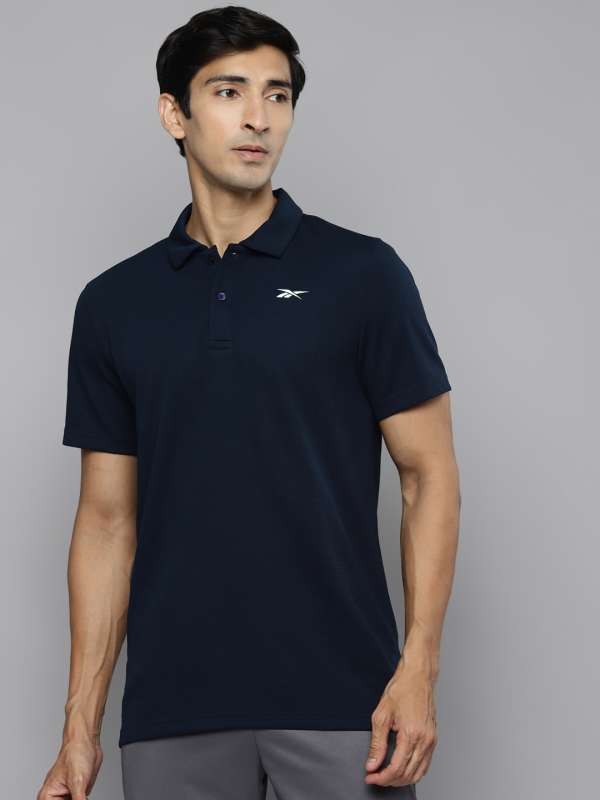 Reebok Men's Shirt - Navy - XL