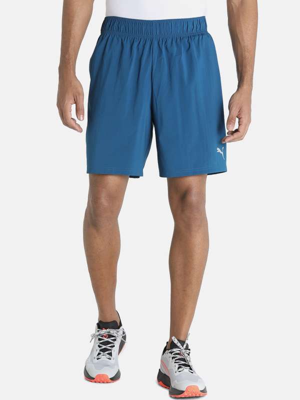 Puma Blue Rebel Solid Regular Fit Sports Shorts 7303523htm Buy