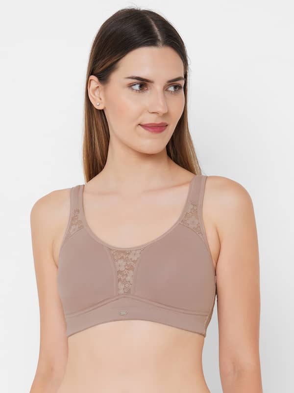 Buy SOIE Women's Non-Padded Non-Wired Maternity Pink Bra for Women Online  in India
