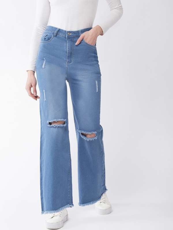 Purple 2025 feather jeans
