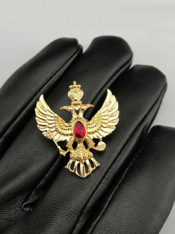 Real gold brooch new arrivals for mens