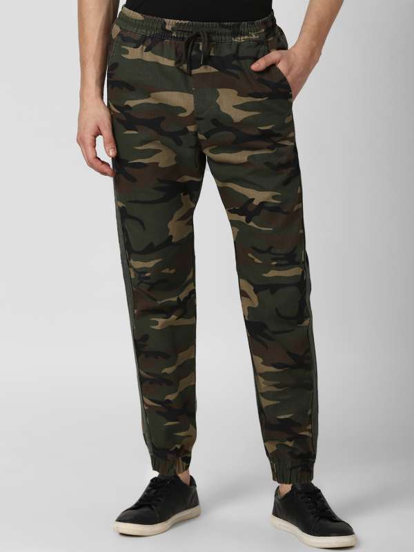 Camouflage track shop pants online