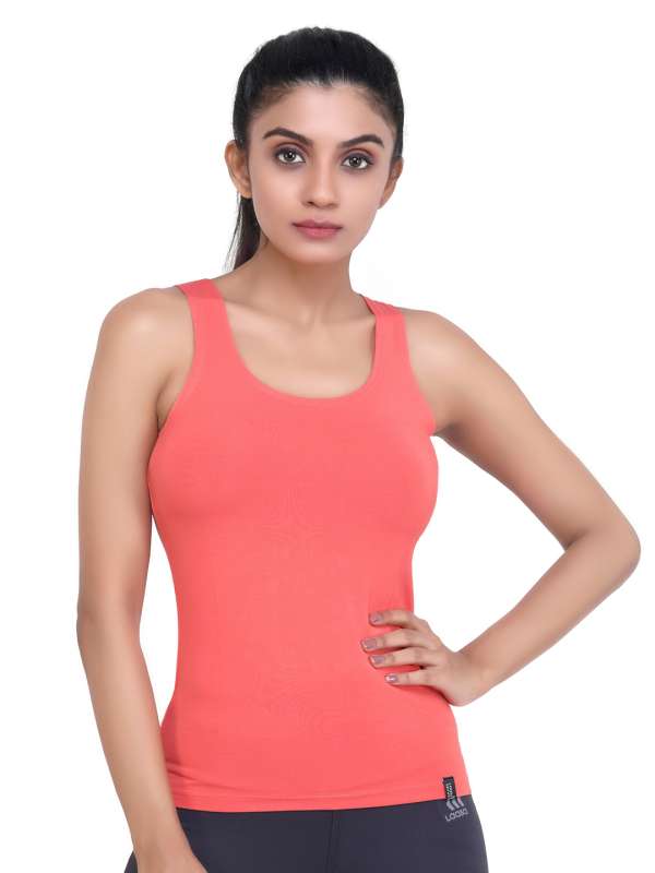 Buy Womens Mesh Racerback Tank Tops Sleeveless Loose Fit Workout Yoga Shirts  Built in Shelf Bra Online at desertcartINDIA