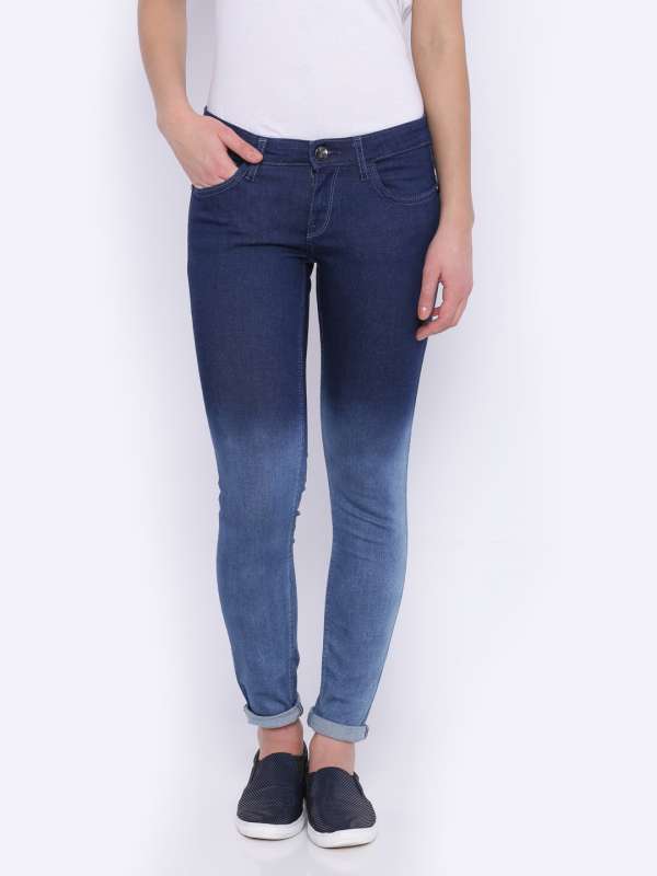 Buy FCK3 High Waist Silky Denim Pencil Fit Jeans Pant for Women Online at  desertcartINDIA