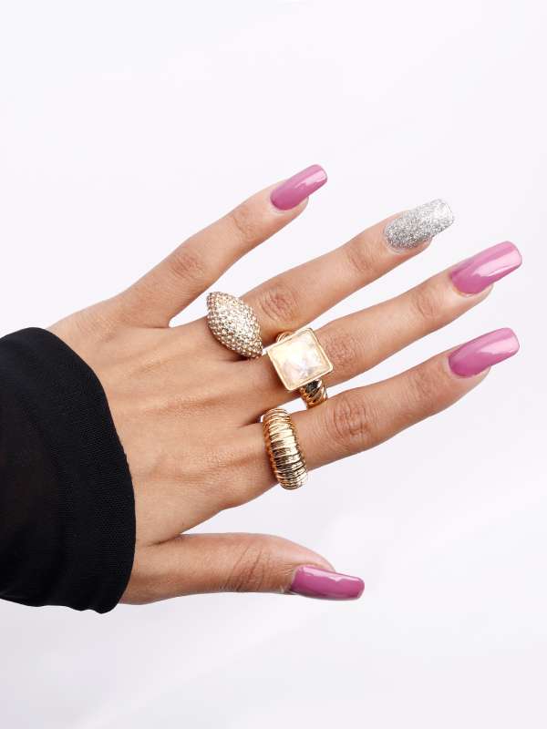 Artificial finger rings online sale