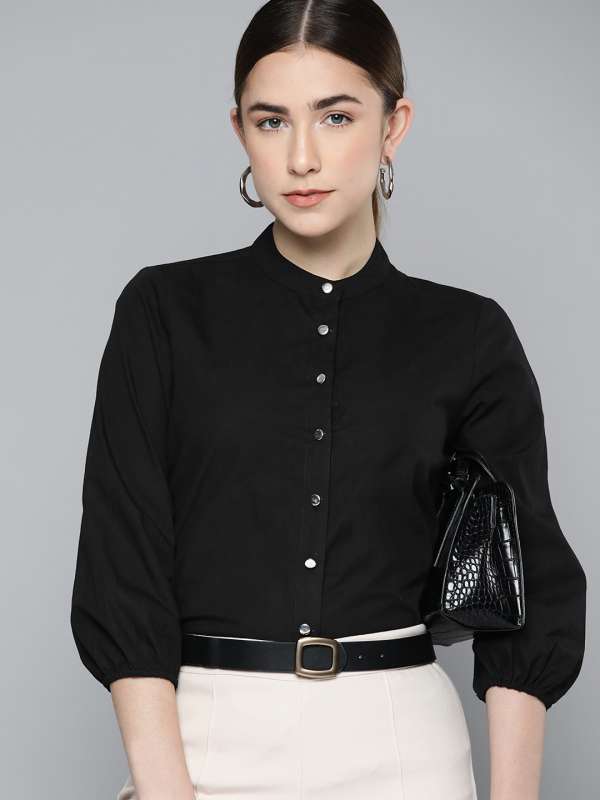 Puff sleeve sales shirt ladies