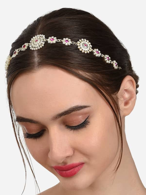 Buy White Pearl Hair Accessories Online at Best Prices in India | Myntra