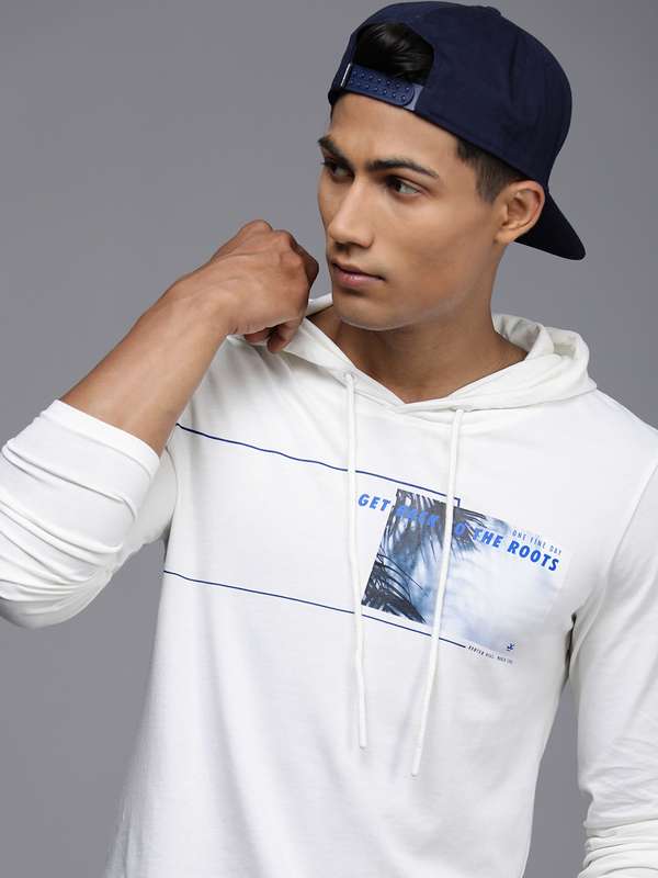 Cap t shirt white clearance