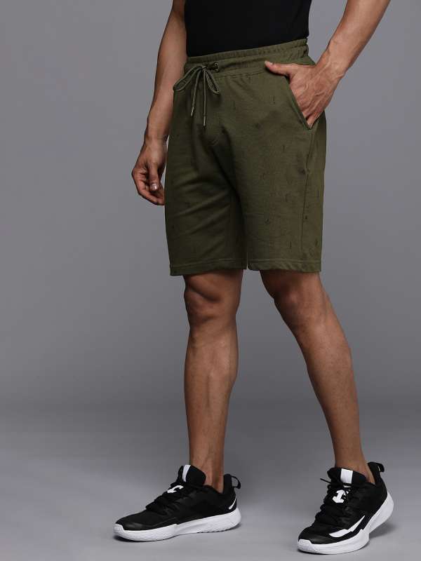 Olive green lululemon hot sale shorts