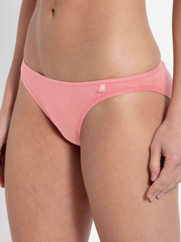 Buy online Pink Net Bikini Panty from lingerie for Women by Madam for ₹229  at 77% off