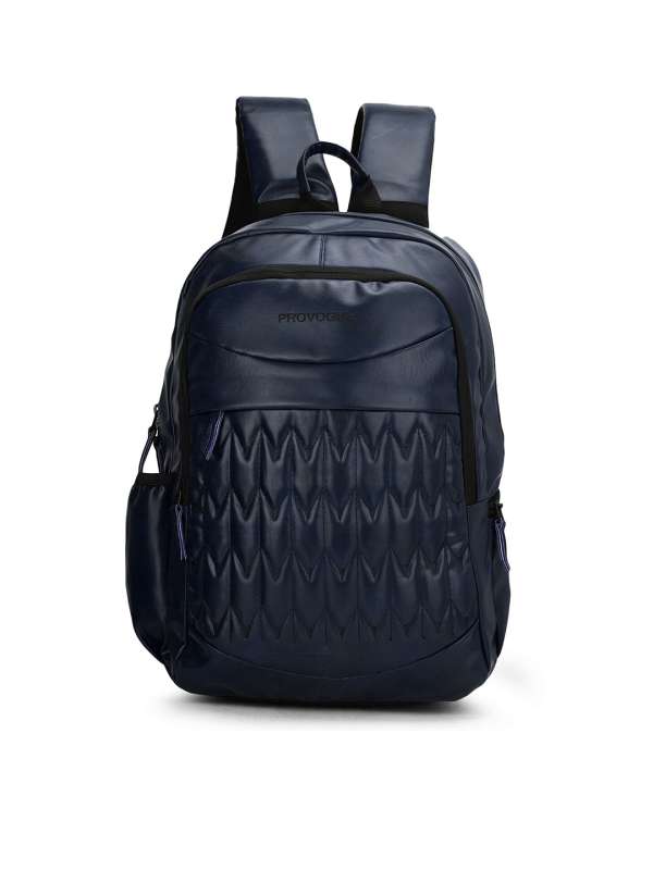 Provogue navy blue backpack discount