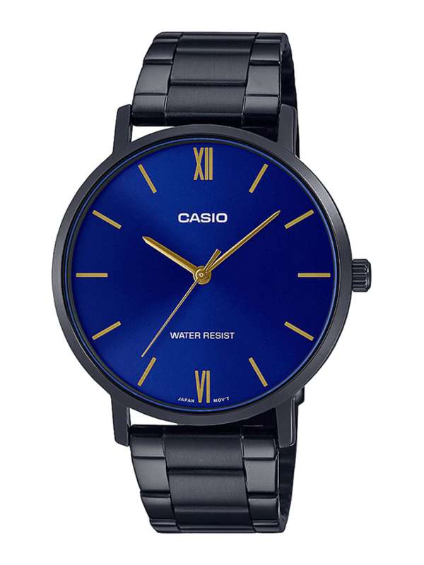 Casio blue cheap watch