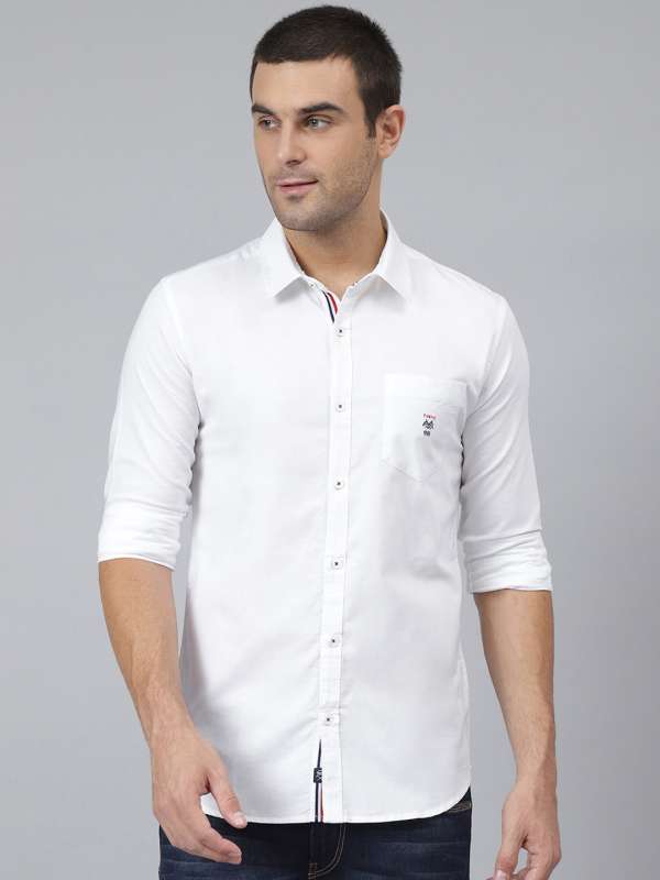 Low price white shirt best sale