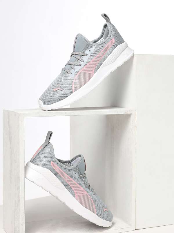Puma Women Grey Pink Buy Puma Women Grey Pink online in India