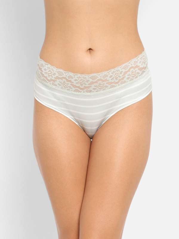 White Lace Briefs - Buy White Lace Briefs online in India