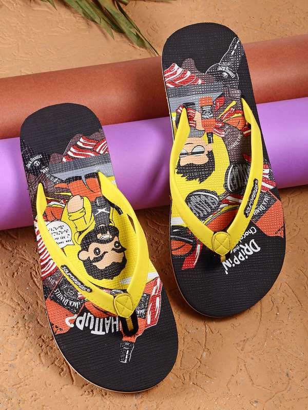 sole threads flip flops myntra