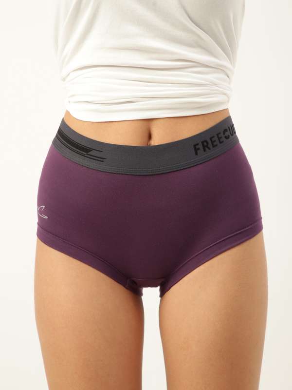 Bralux 100% Cotton Panties for Women Pack of 6 | Womens Cotton Inner wear |  Womens Underwear | Ladies Briefs | Ladies Panties | Womens Knickers