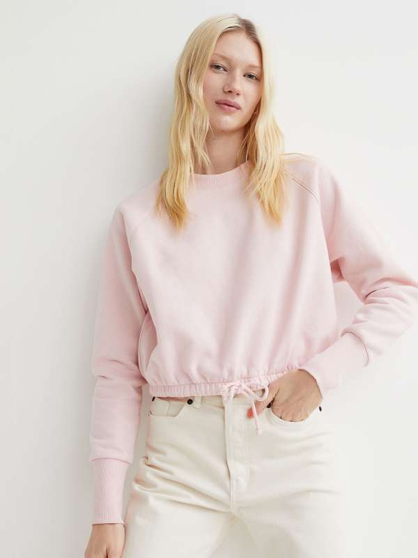 Pink Women Sweatshirts - Buy Pink Women