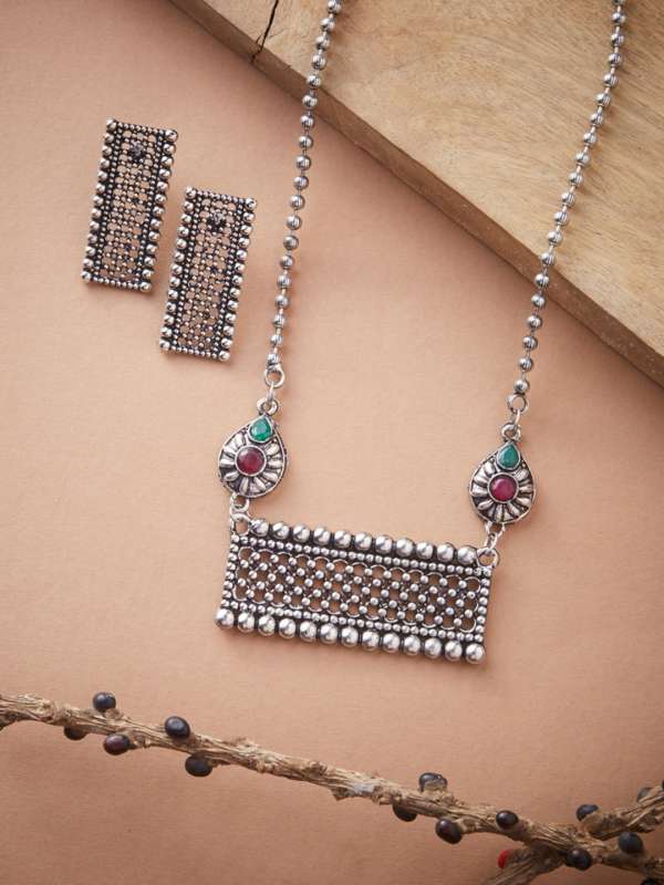 Oxidised Jewellery Set Buy Oxidised Jewellery Set online in India