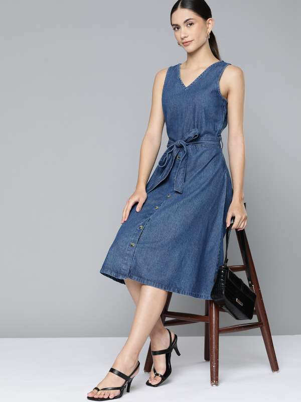Denim Dresses  Jeans Dress Latest Price Manufacturers  Suppliers