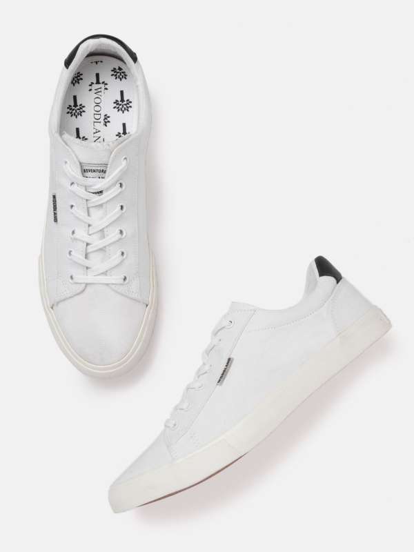 Woodland white shoes price clearance