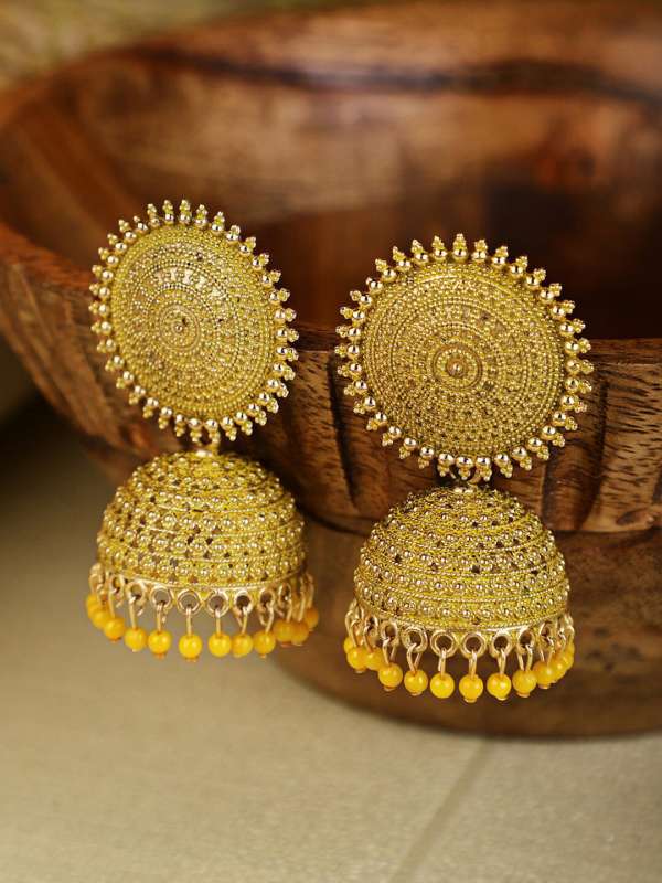 Zaveri Pearls Jhumkas Earrings  Buy Zaveri Pearls Jhumkas Earrings online  in India