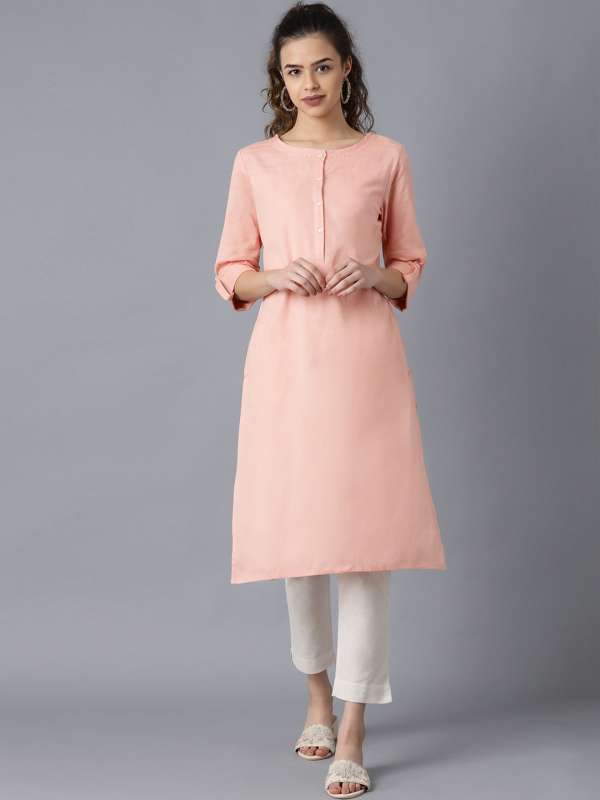 W Pink And Kurtas Buy W Pink And Kurtas online in India