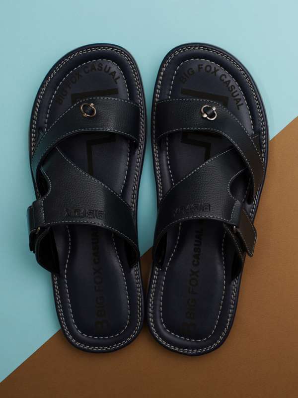 Big fox men's black casual sandal store