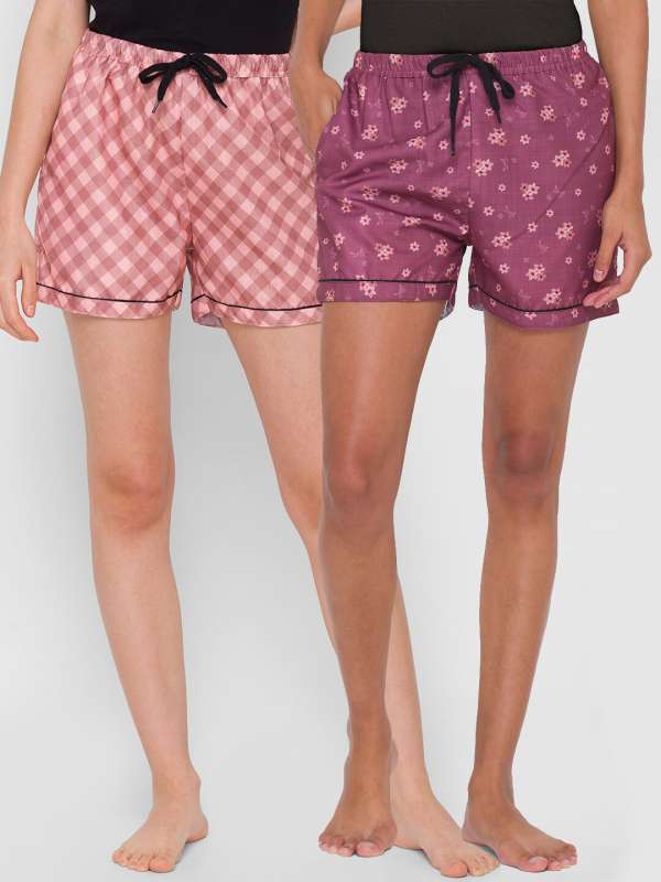 Full Of Promises Polka Dot Shorts in Brown • Impressions Online