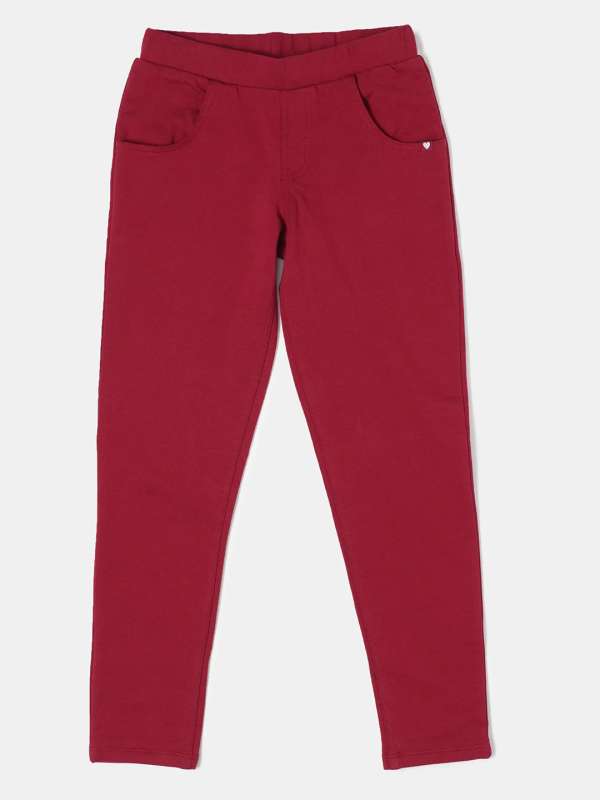 Beautiful Girls Cotton Jeggings Combo - Red, 26 at Rs 499/piece