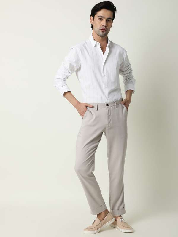 Buy RARE RABBIT Trousers online - Men - 307 products | FASHIOLA.in