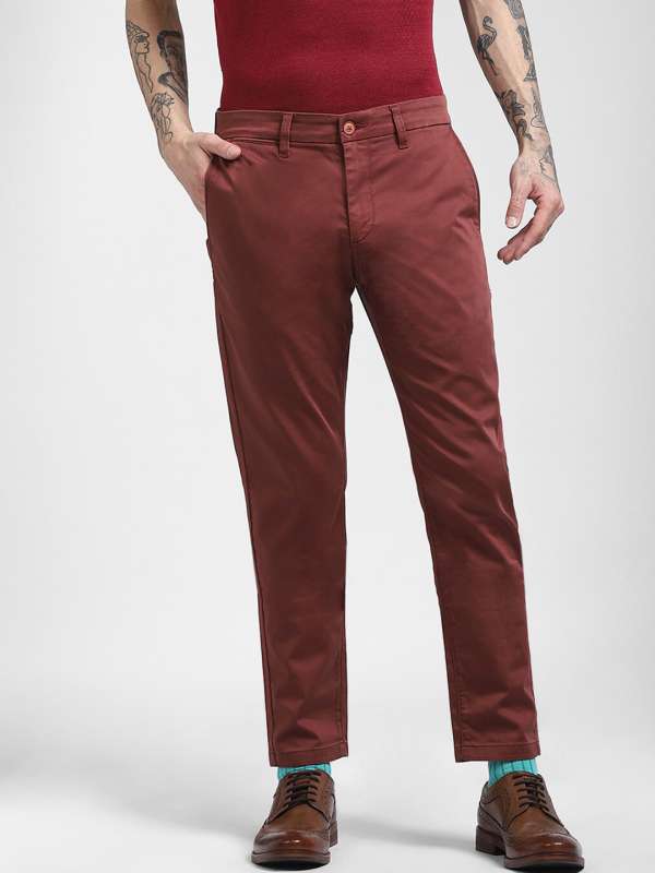 Jack And Jones Red Trousers  Buy Jack And Jones Red Trousers online in  India