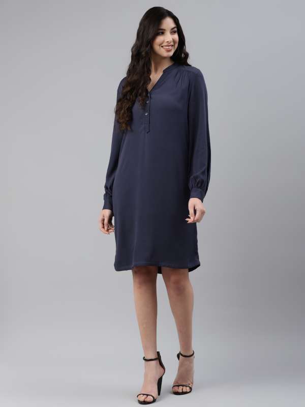 Yepme Navy Blue Solid Shift Dress 2613870.htm Buy Yepme Navy Blue Solid Shift Dress 2613870.htm online in India
