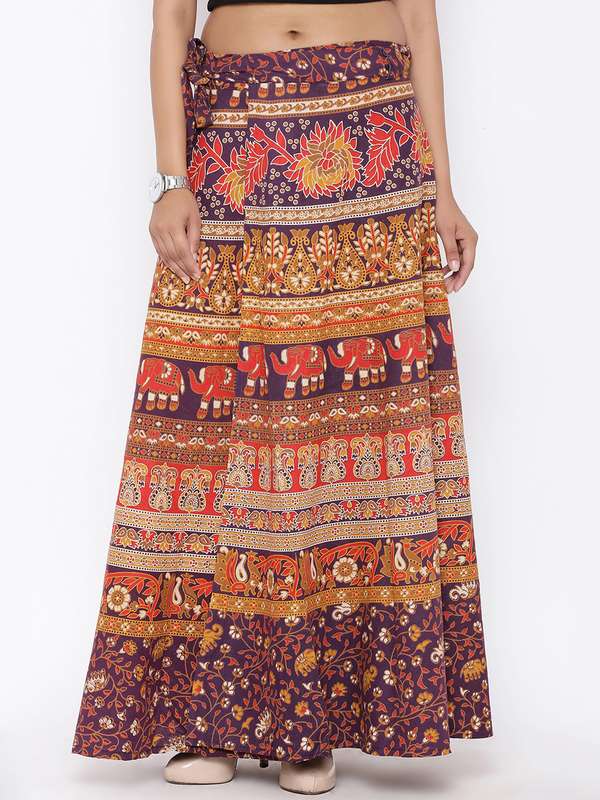 wrap around skirts in kolkata