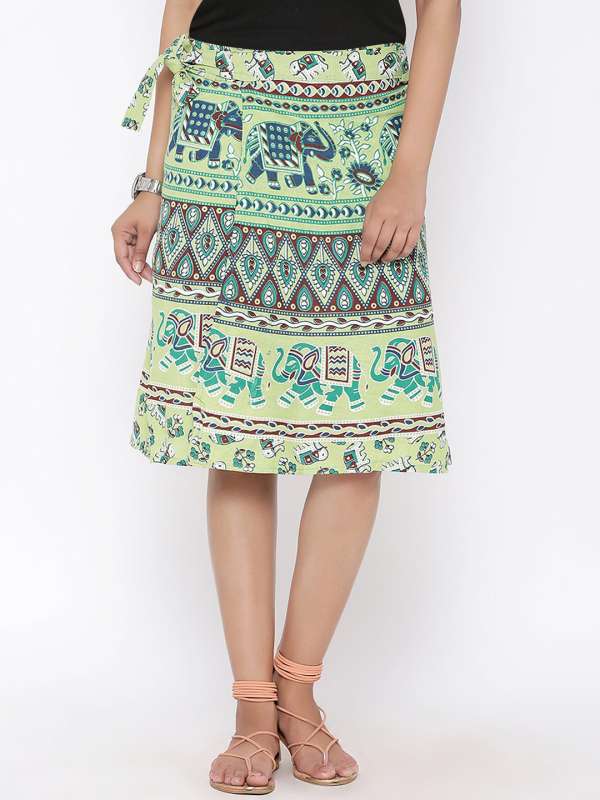 Wrap Around Skirts - Buy Wrap Around Skirts Online at Best Price from Myntra
