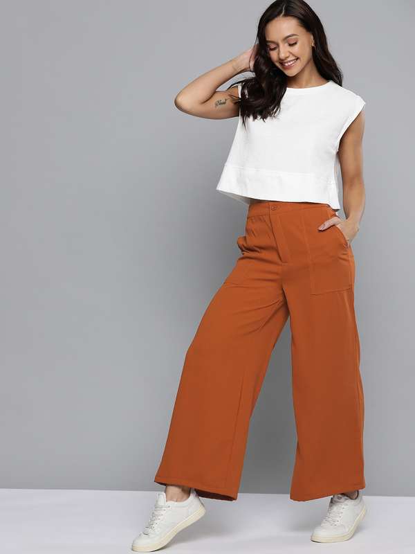 Rust Trousers - Buy Rust Trousers 