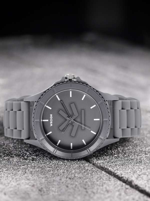Grey watch mens outlet
