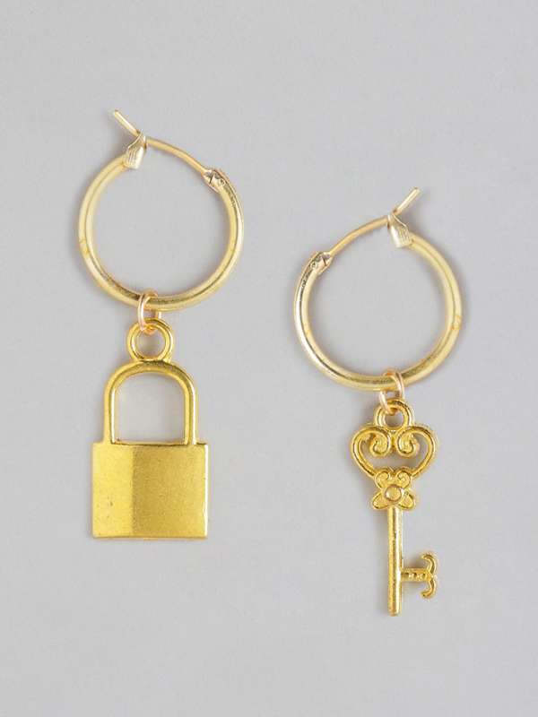 Key new arrivals lock earrings