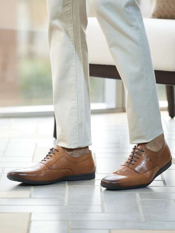 Louis philippe tan shoes best sale