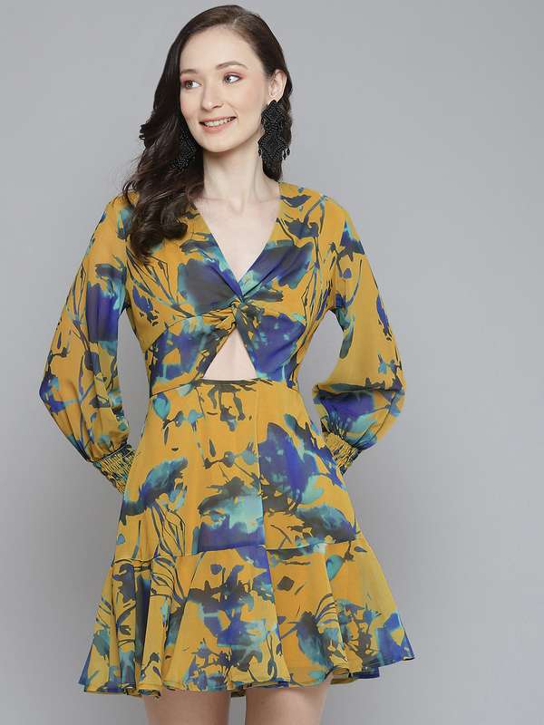 Mustard Dresses - Buy Trendy Mustard 