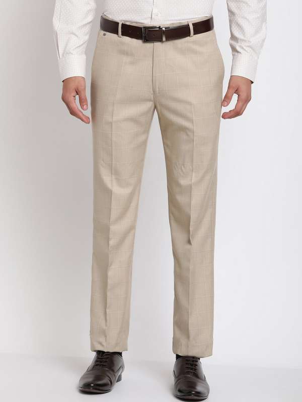 Flared trousers  CreamZebra print  Ladies  HM IN