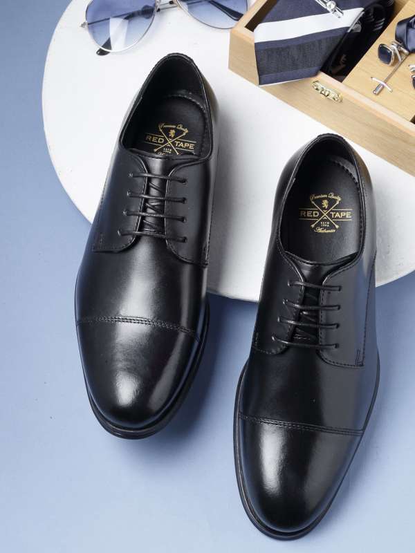 Red tape black formal outlet shoes