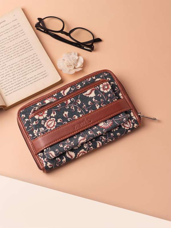 Floral wallets online top