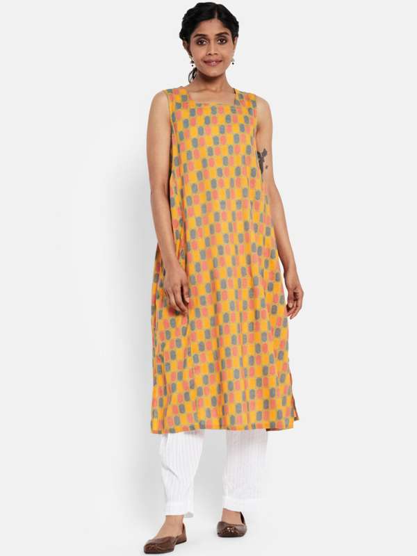 Kurtis online fabindia 2025