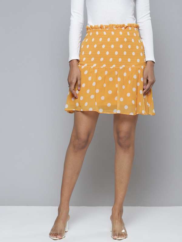 Mustard skirt online online