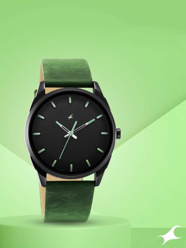 Fastrack green on sale watch