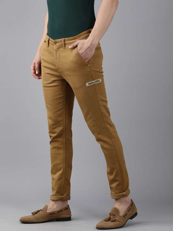 Buy Spykar Green Cotton Slim Fit Trousers For Men Online at Best Prices in  India  JioMart