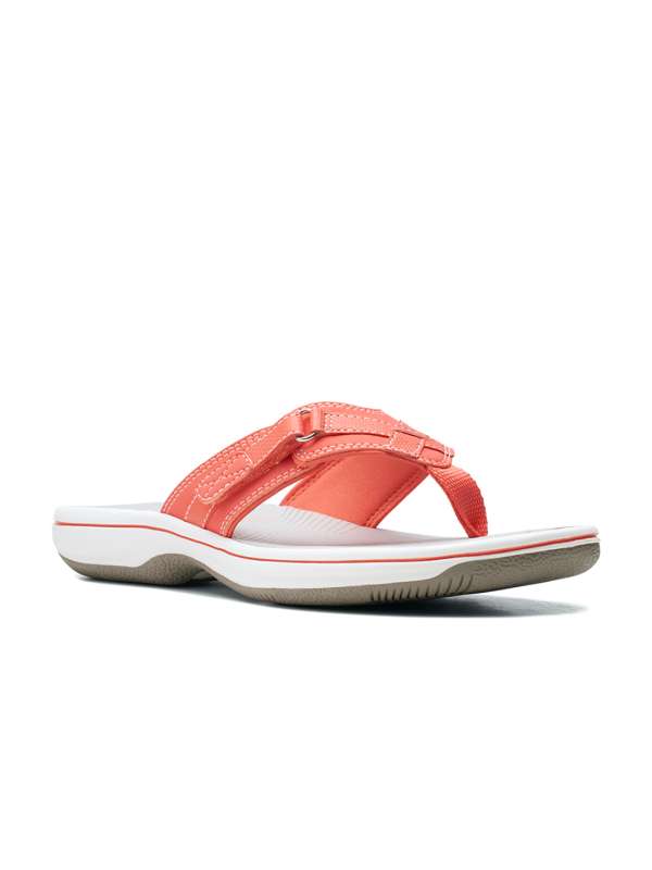 Clarks sandals top womens orange
